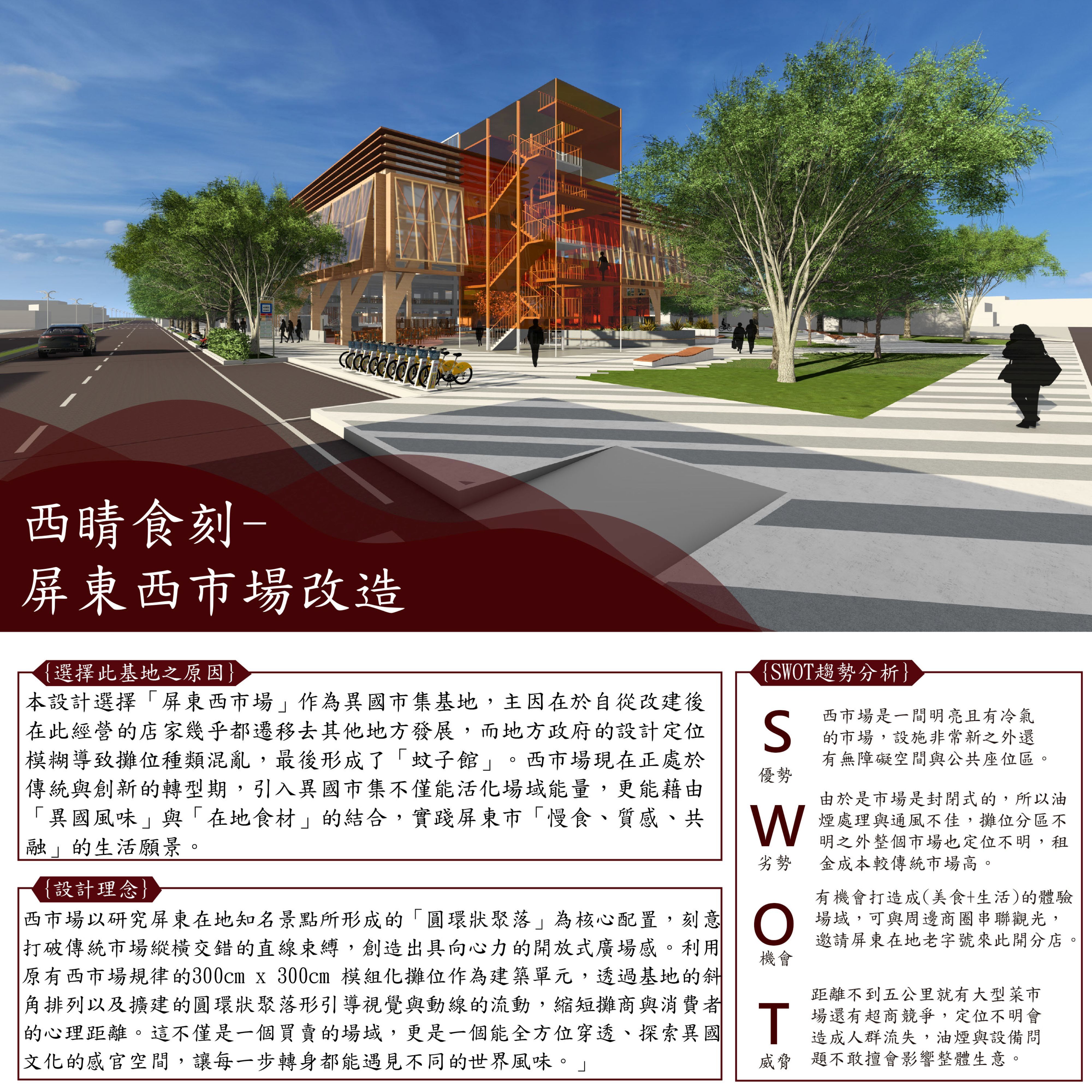 西睛食刻-屏東西市場改建
