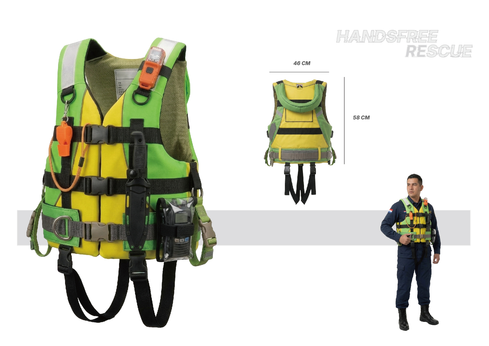 HANDSFREE RESCUE 水災救援穿戴裝置
