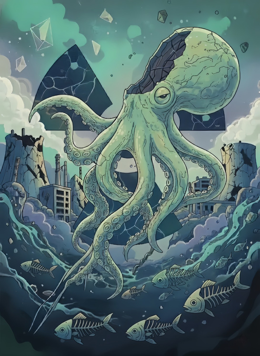 同流核污