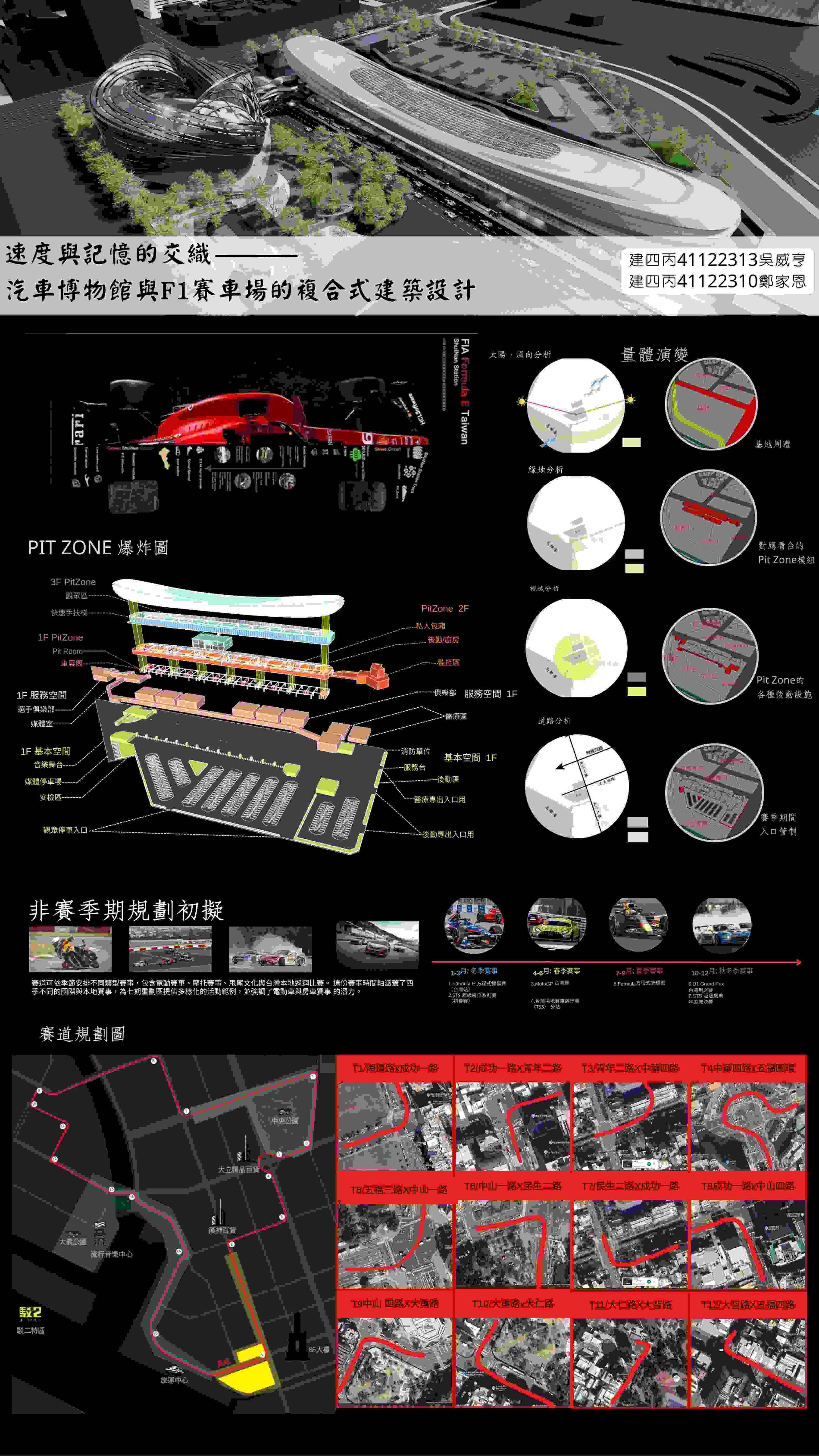 速度與記憶的交織-汽車博物館與F1賽車場的複合式設計